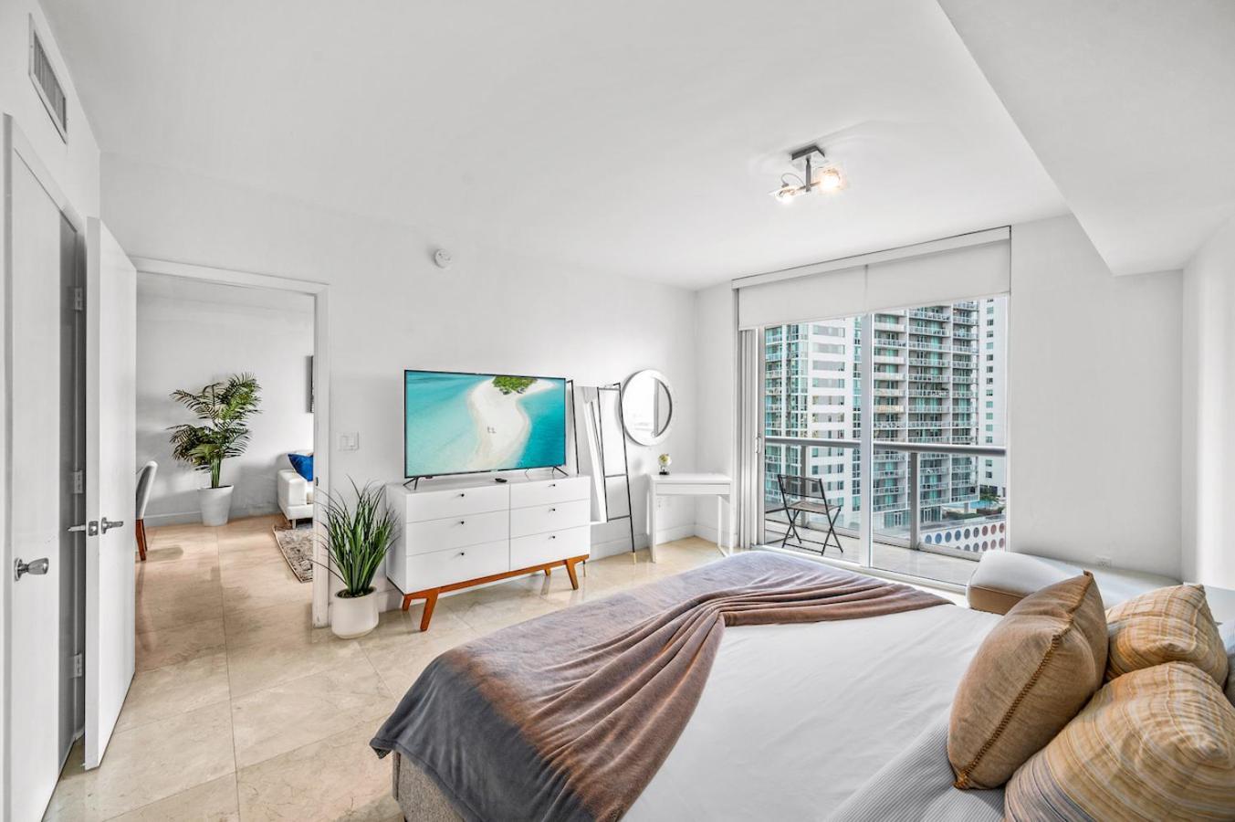 *W Icon Brickell- Luxury 2Br Highrise Corner Condo** Miami Eksteriør billede