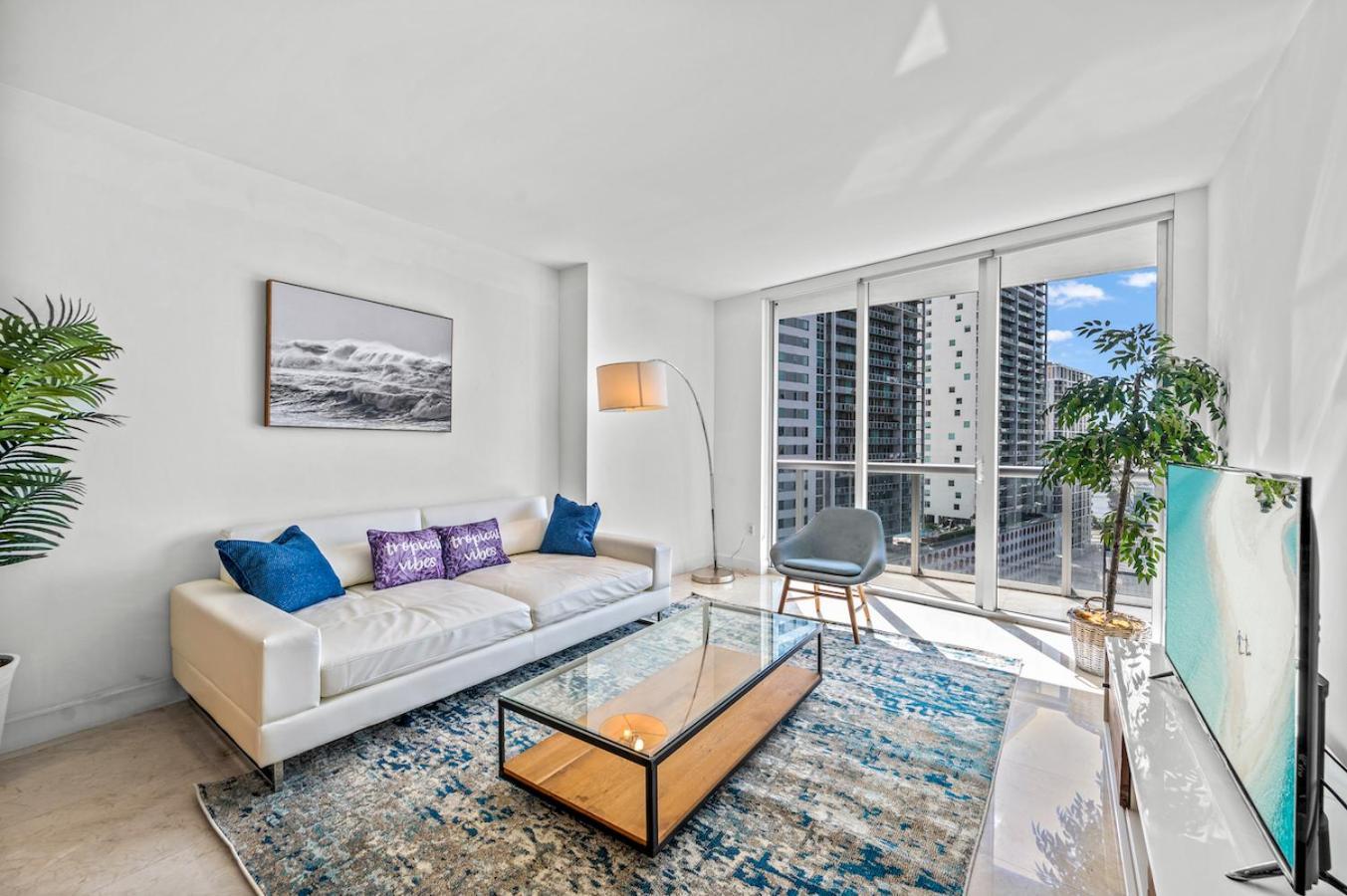 *W Icon Brickell- Luxury 2Br Highrise Corner Condo** Miami Eksteriør billede
