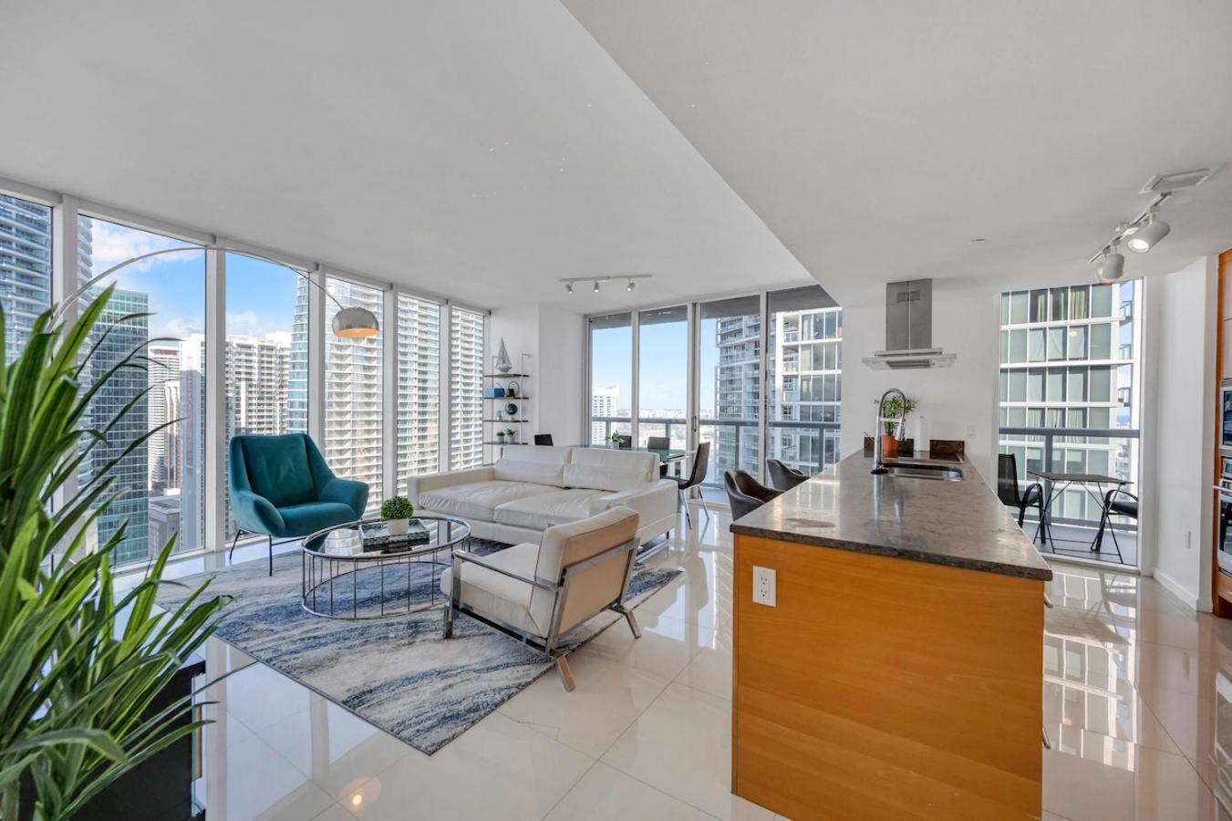 *W Icon Brickell- Luxury 2Br Highrise Corner Condo** Miami Eksteriør billede