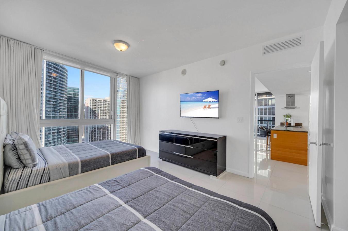 *W Icon Brickell- Luxury 2Br Highrise Corner Condo** Miami Eksteriør billede